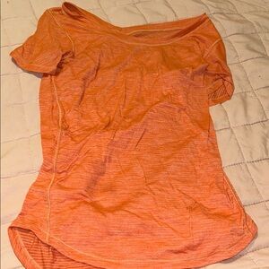 Women's Lululemon Orange Top